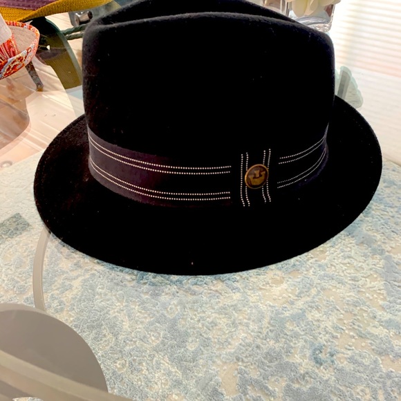 Goorin Bros Black The Good Boy Felt Wool Fedora - Picture 6 of 7